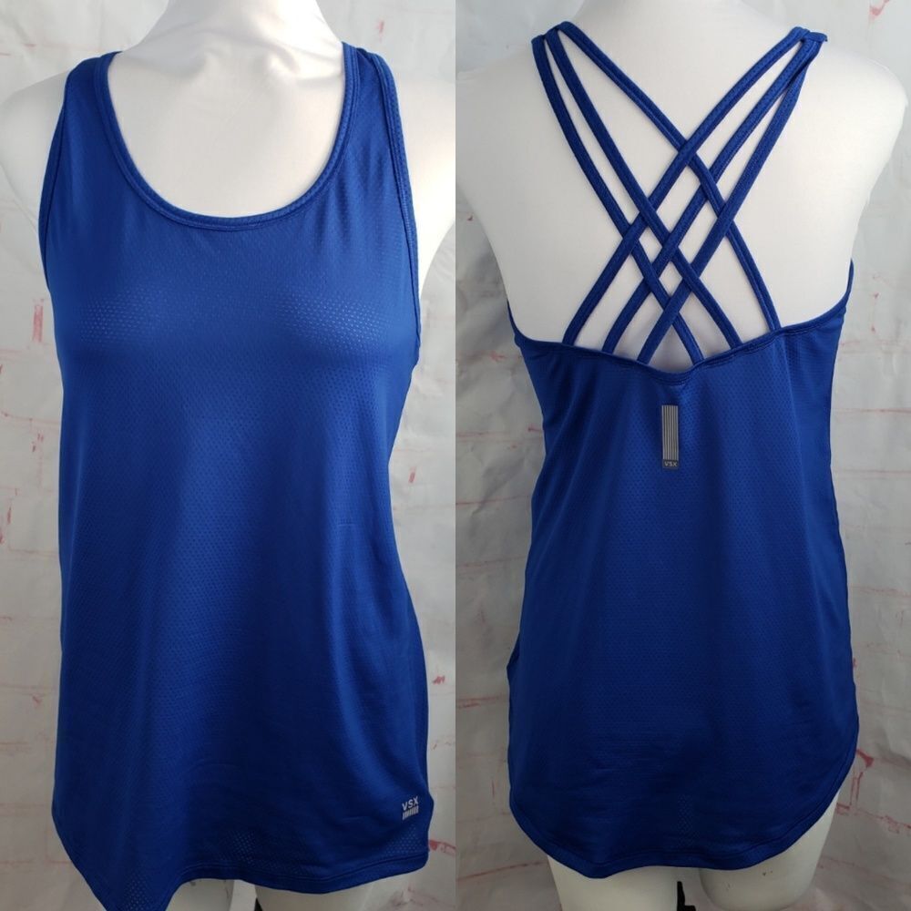 VSX Victoria's secret sport blue tank top small